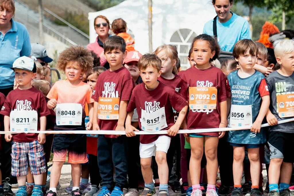 COOP KIDS RUN Bieler Lauftage Les courses de Bienne