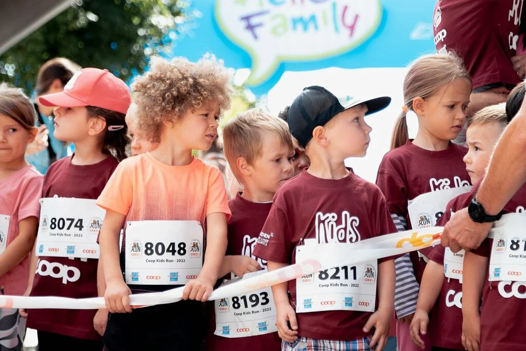 COOP KIDS RUN Bieler Lauftage Les courses de Bienne